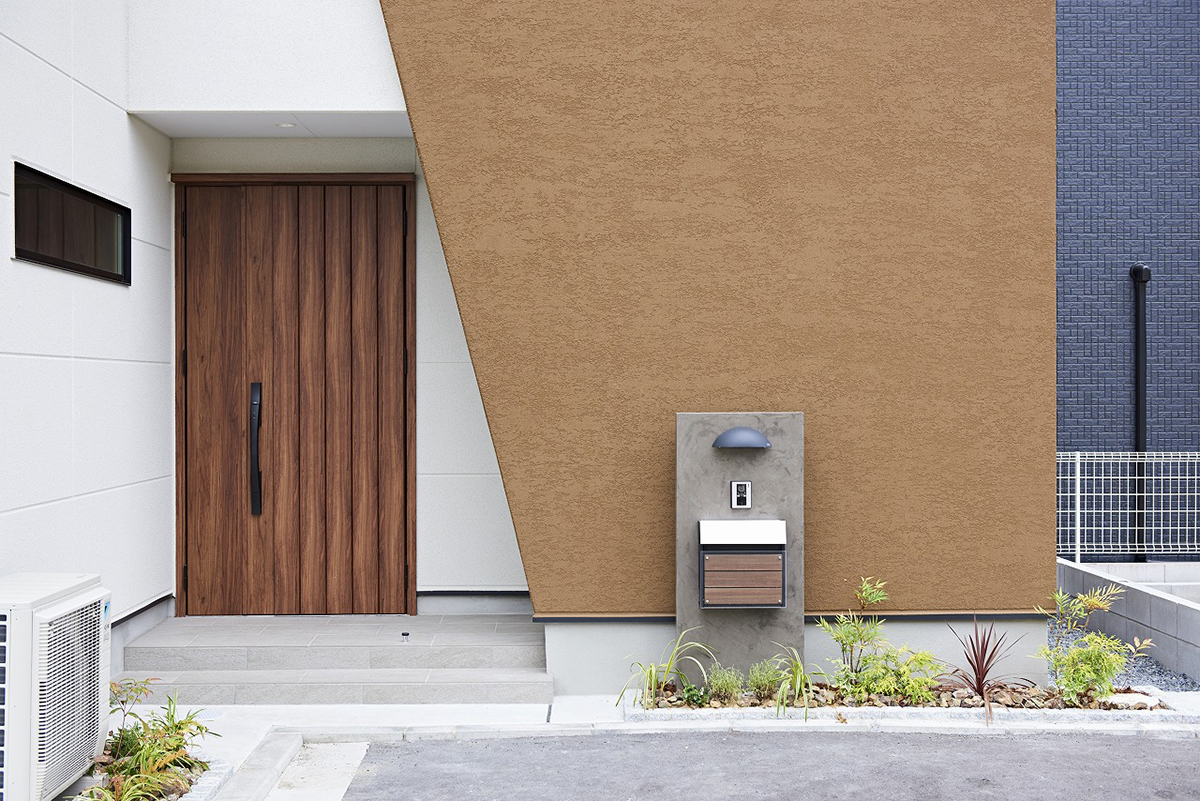 素材感と個性が調和する、デザインハウス